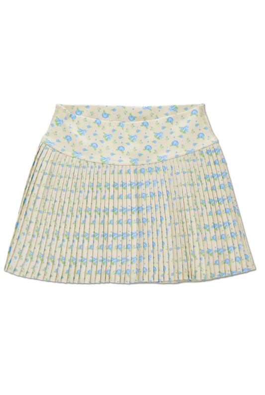 Yellow Floral Skort