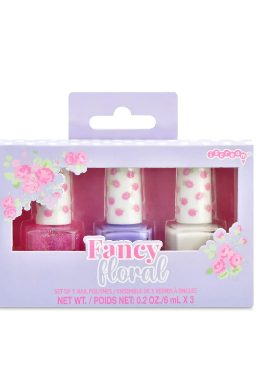 Fancy Floral Nail Polish Set