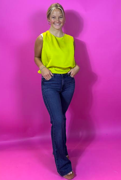 Ellen Cut Flare Jeans