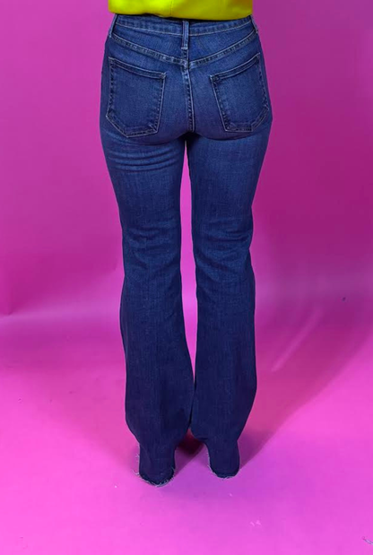 Ellen Cut Flare Jeans