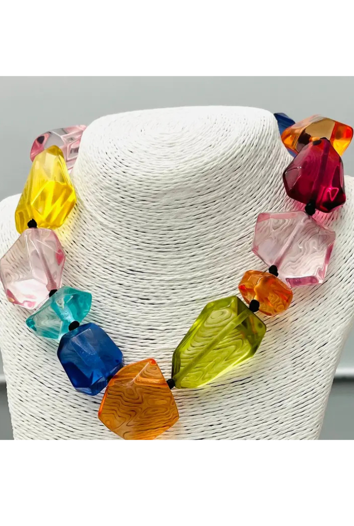 Clear Stone Necklace