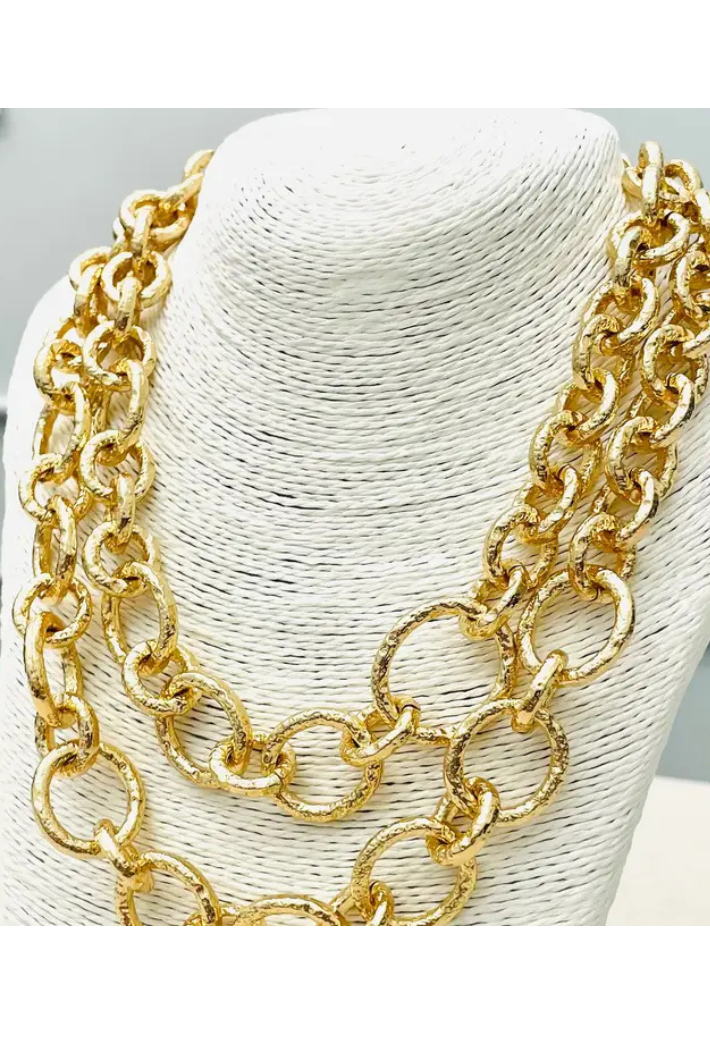 Double Link Necklace
