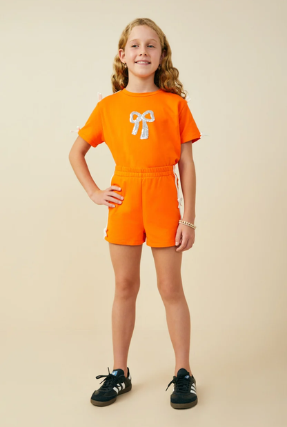 Girls Bow Shorts