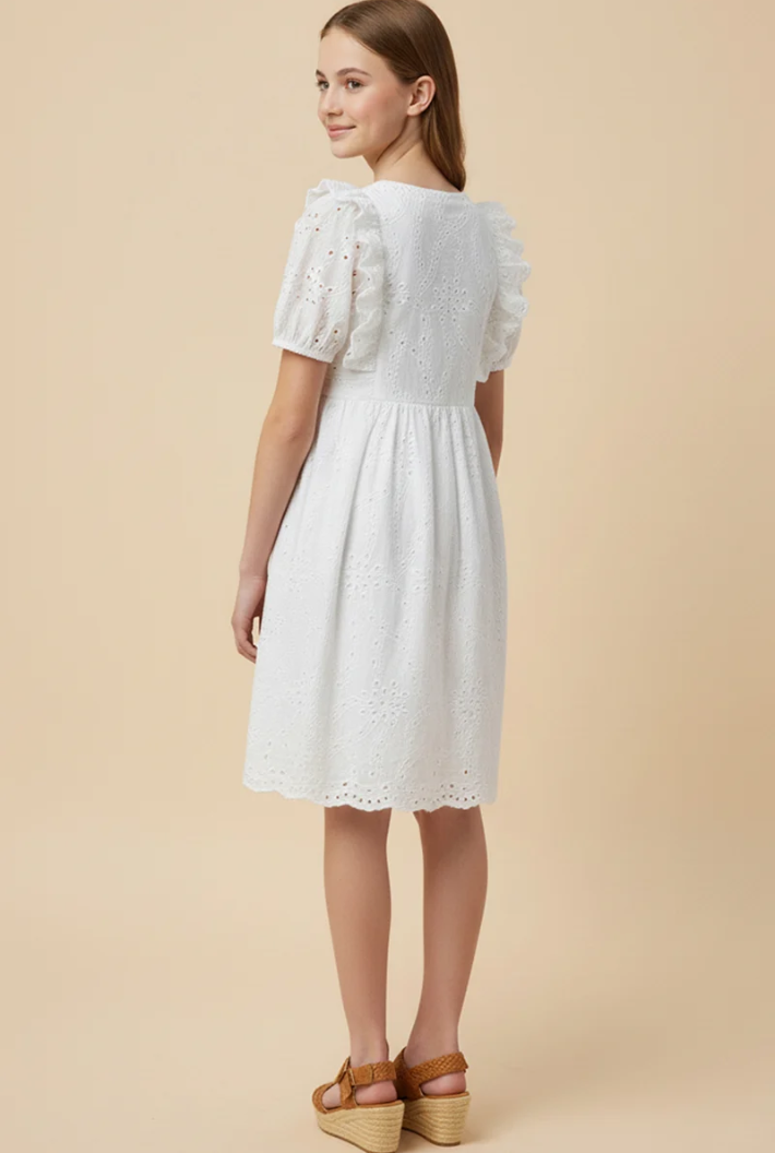 Eyelet Dress