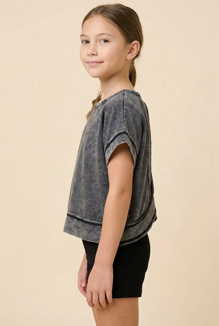 Open Tulip Back Tee