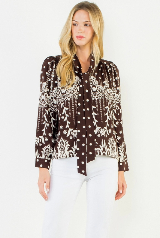 Tina Tie Top