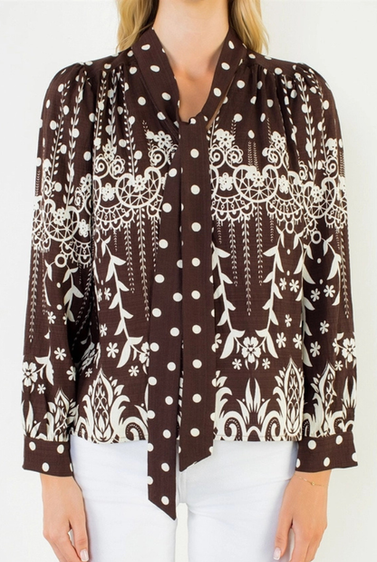 Tina Tie Top