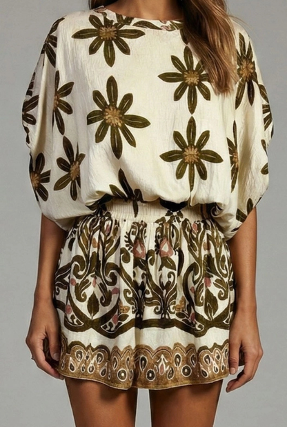 Olive Veil Short