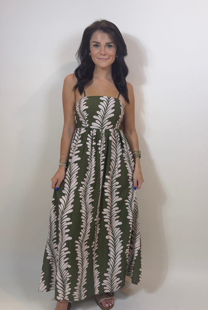 Leaf Cascade Maxi