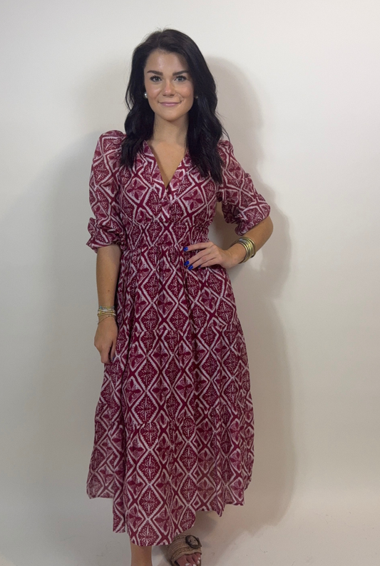 Batik Echo Maxi Dress