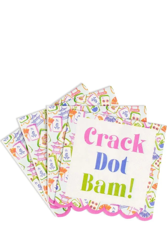 Crack Dot Bam Cocktail Napkins