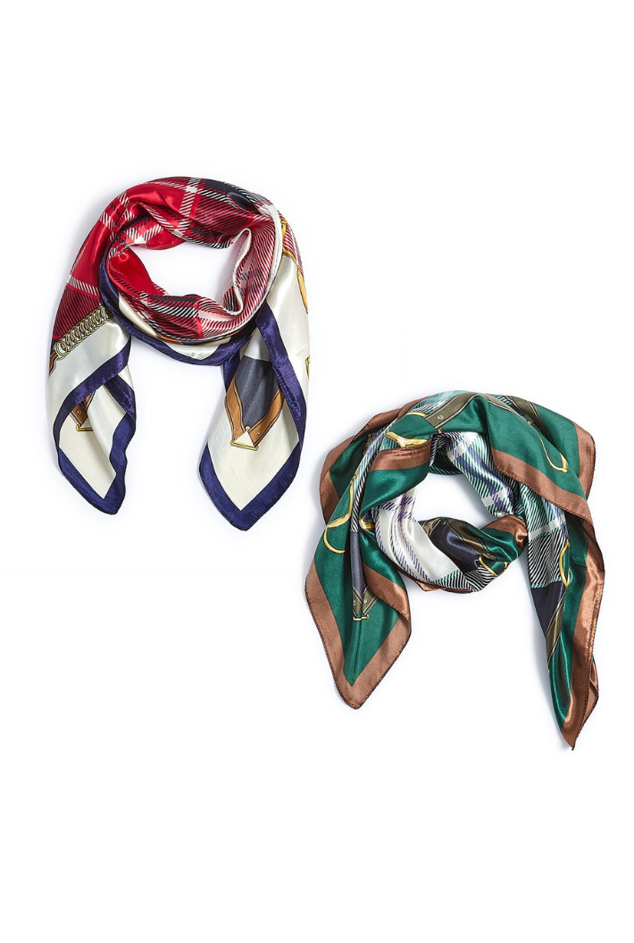 Tartan Silky Scarf