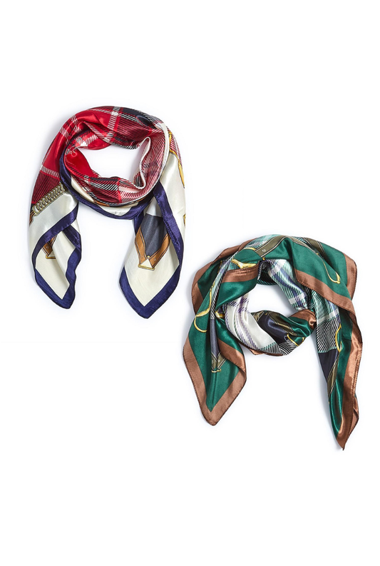 Tartan Silky Scarf