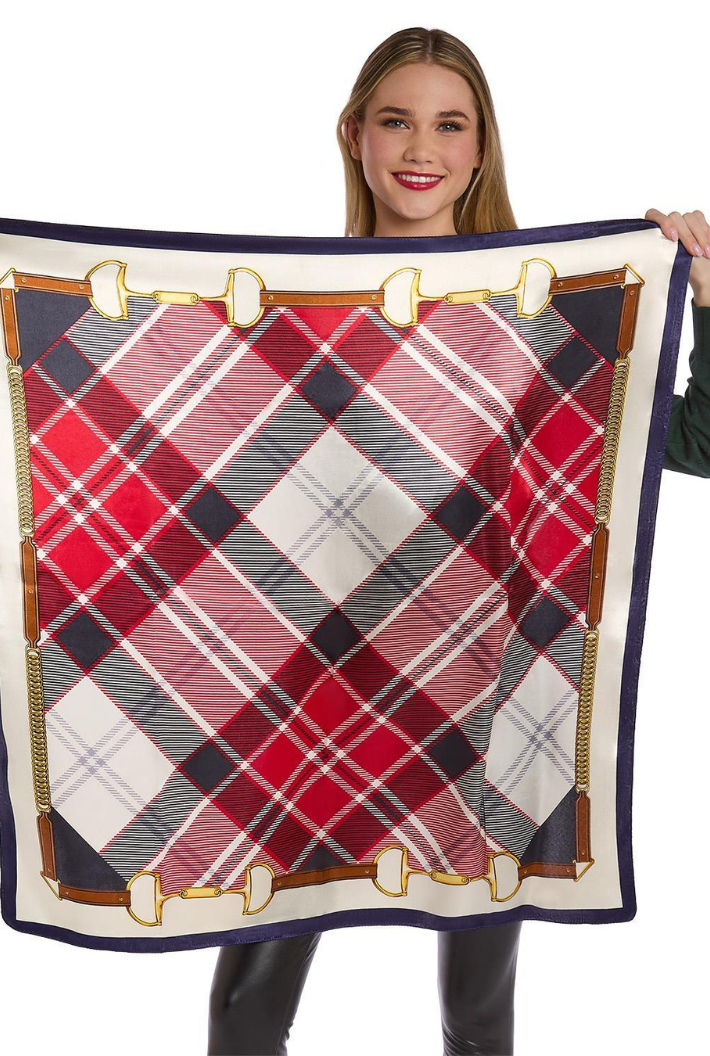 Tartan Silky Scarf