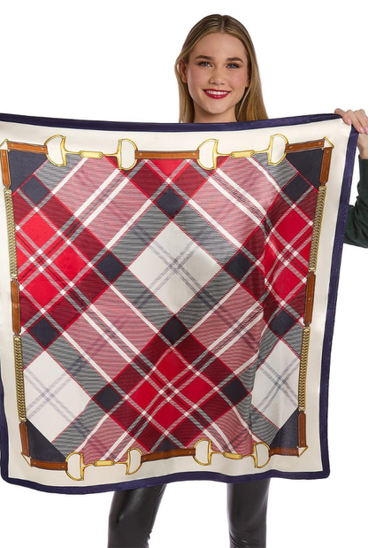 Tartan Silky Scarf