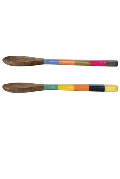 Striped Wooden Spoon