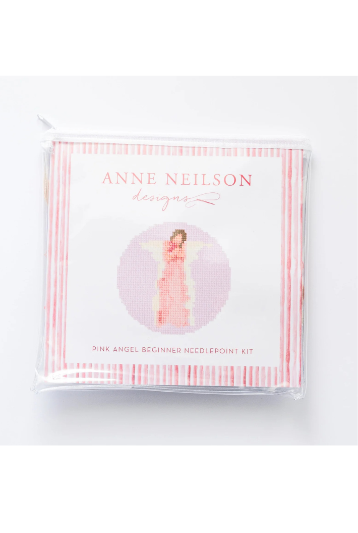 Pink Angel Needlepoint Kit