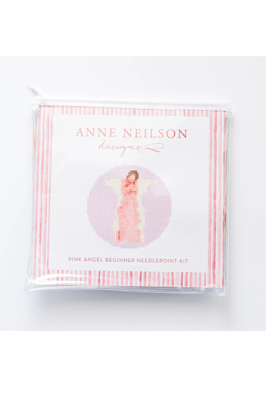 Pink Angel Needlepoint Kit