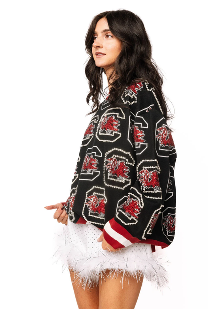 Rhinestone Caroline Sweater