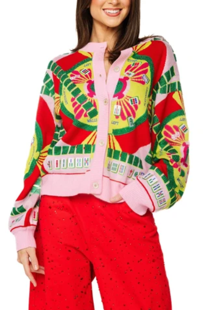 Mahjong Cardigan