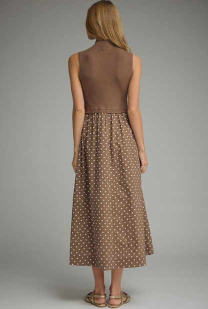 Heather Polka Dress
