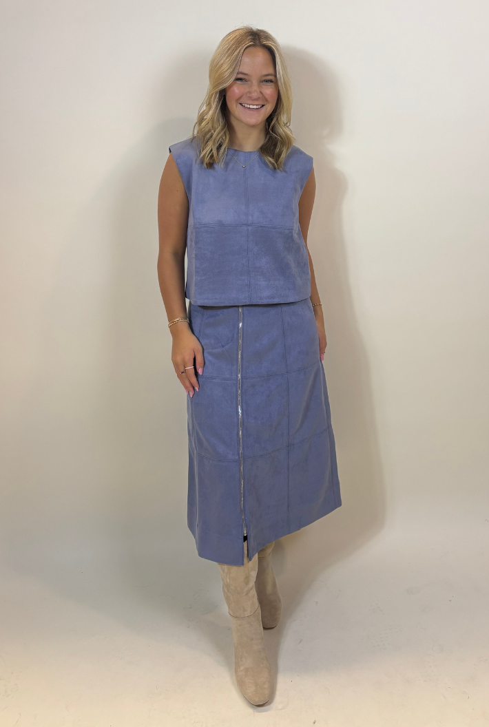 Sadie Suede Skirt