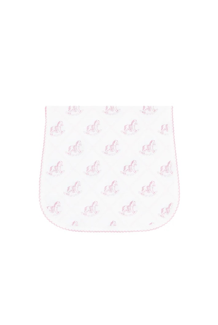 Rocking Horse Burp Cloth