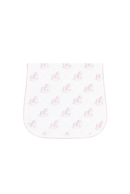 Rocking Horse Burp Cloth