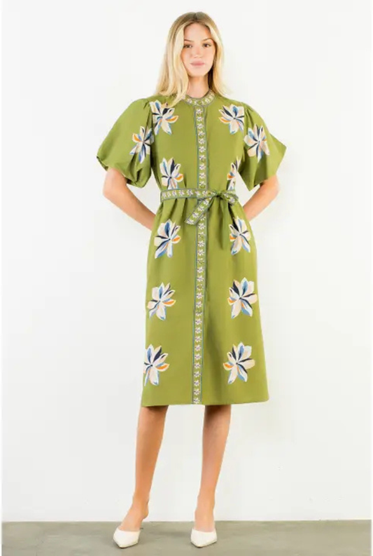 Fiona Floral Dress