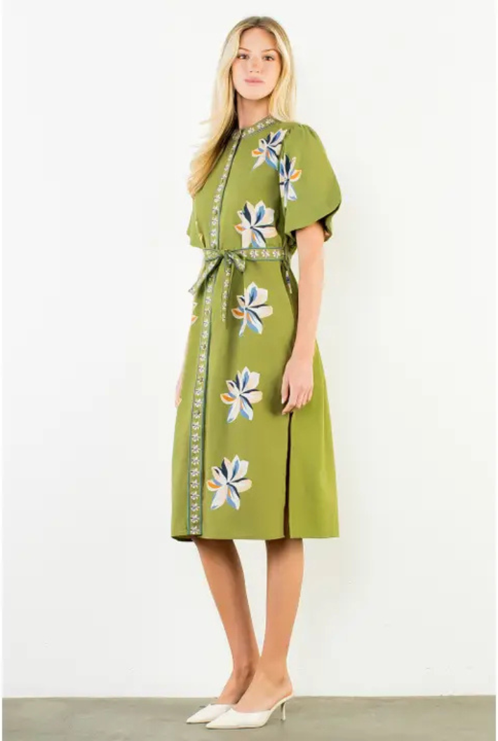 Fiona Floral Dress