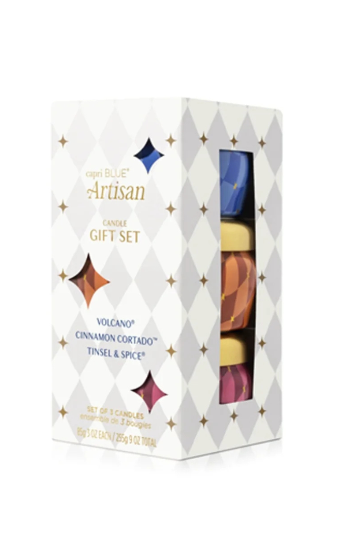 Artisan Winter Candle Mini Set