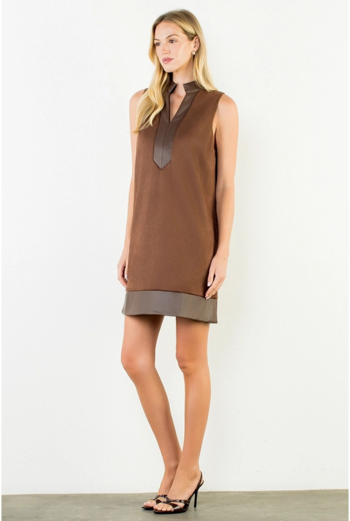 Harper Suede Dress