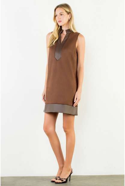 Harper Suede Dress