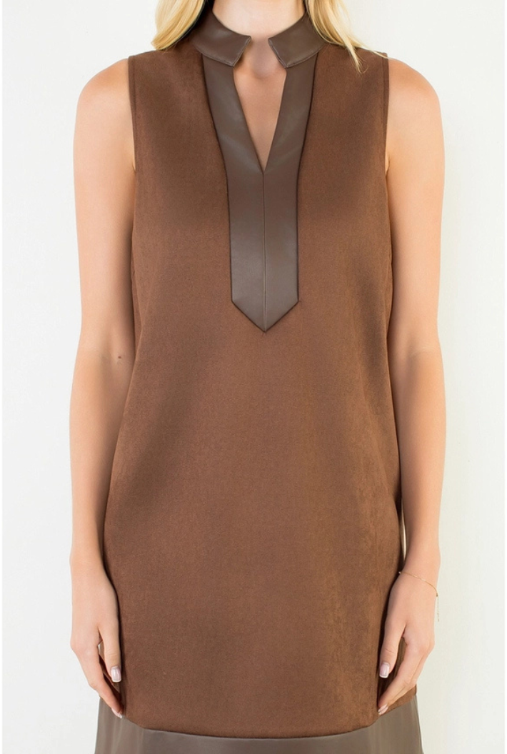 Harper Suede Dress