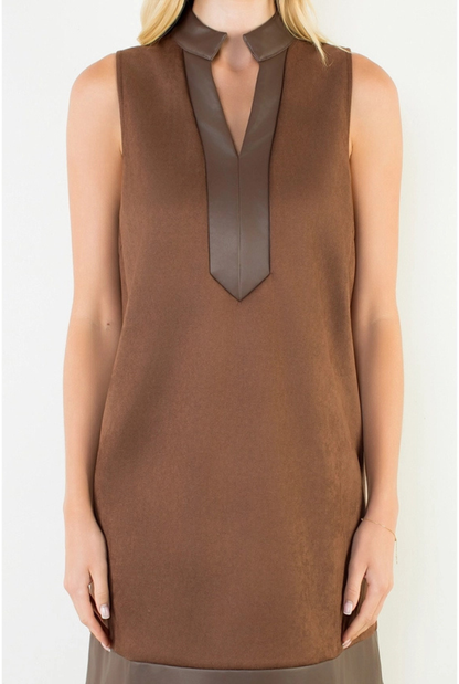 Harper Suede Dress