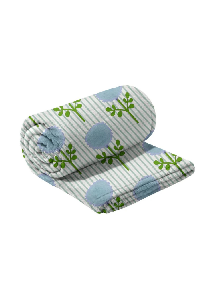 Marigold Blue Blanket