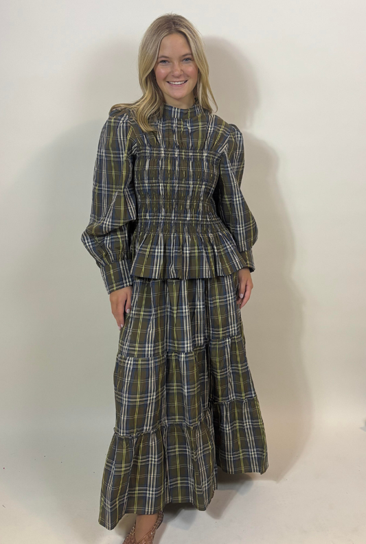 Cotton Poplin Skirt