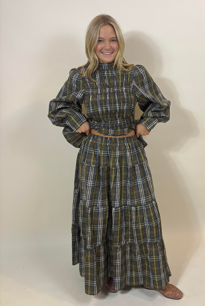 Cotton Poplin Skirt