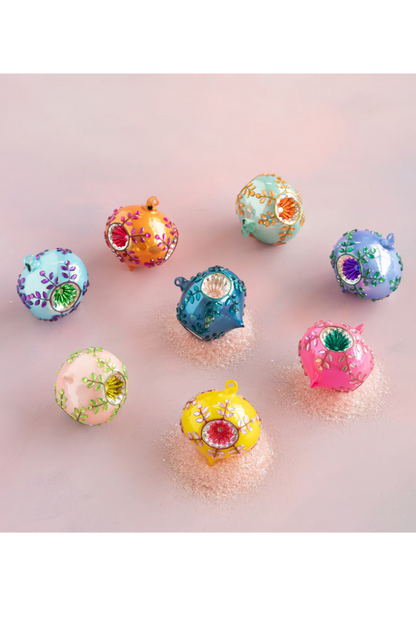 Jeweled Reflector Ornament