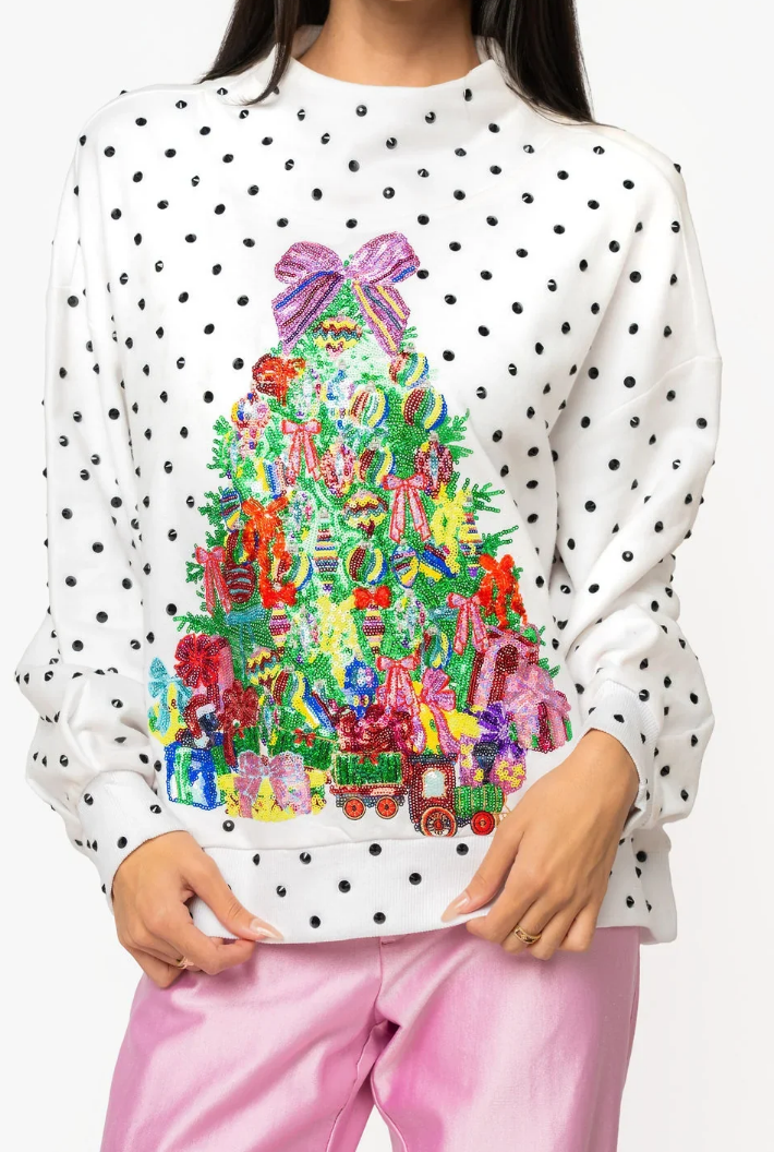 Christmas Tree Mockneck