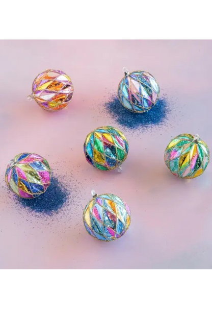 Galaxy Glass Ornament
