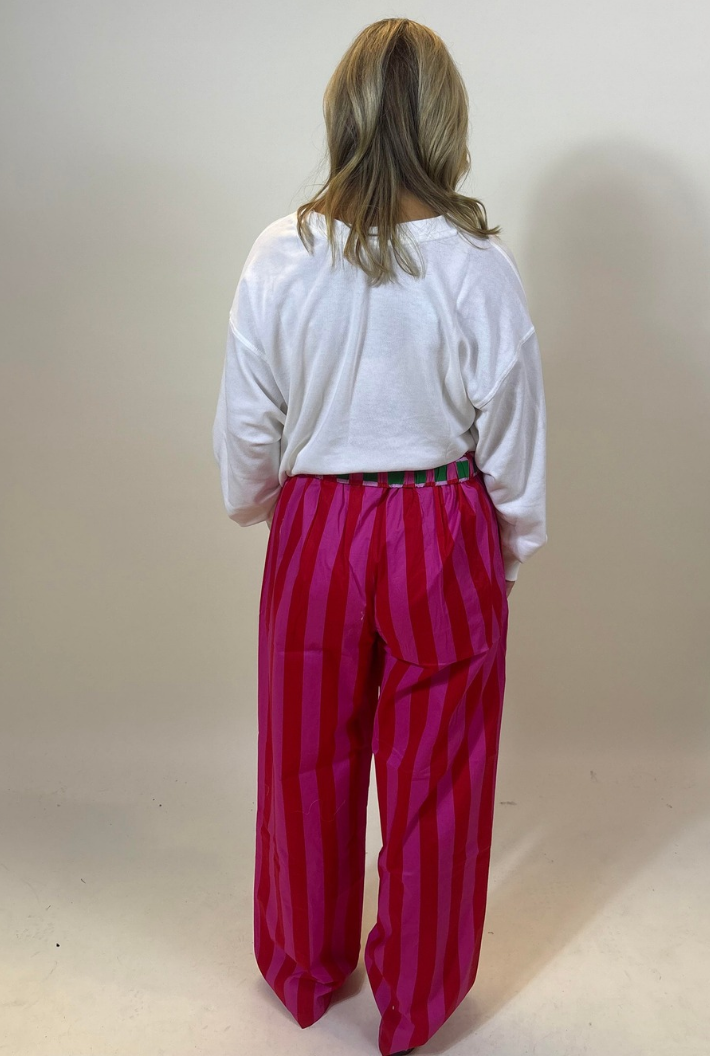Festive Stripe Boxer Pant