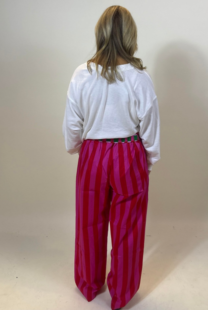 Festive Stripe Boxer Pant