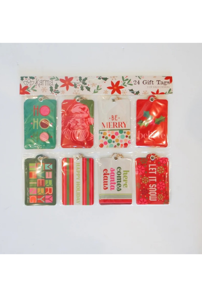 Retro Holiday Gift Tags