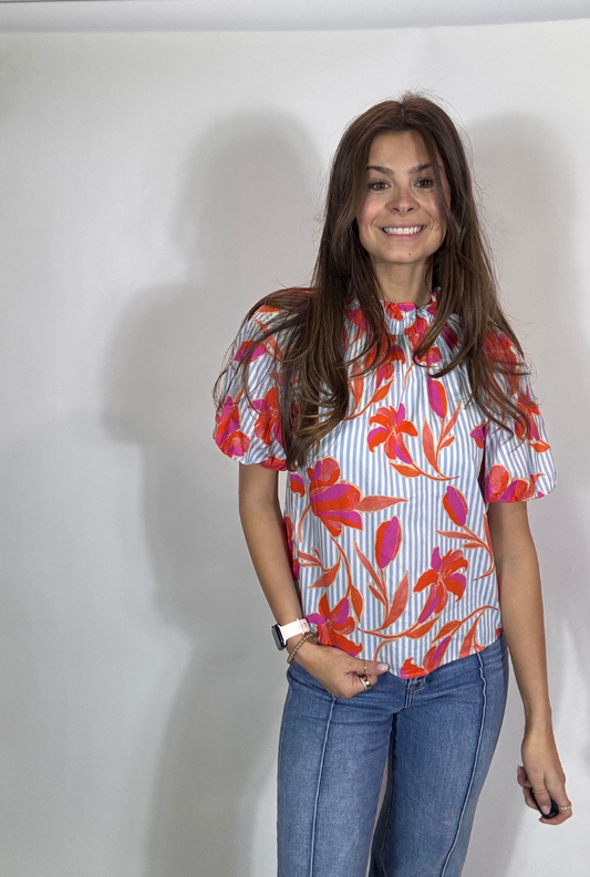 Hawaii Calla Lilly Top