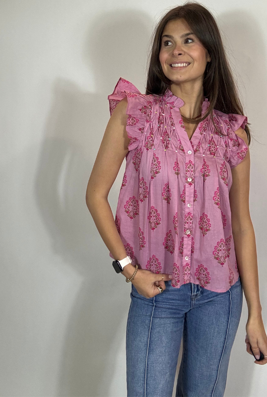 Livy Floral Top