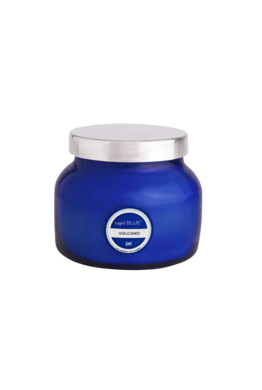 Volcano Signature Blue Candle