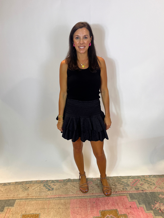 Eyelet Skort