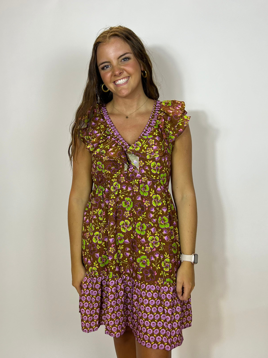Betty Brown Dress