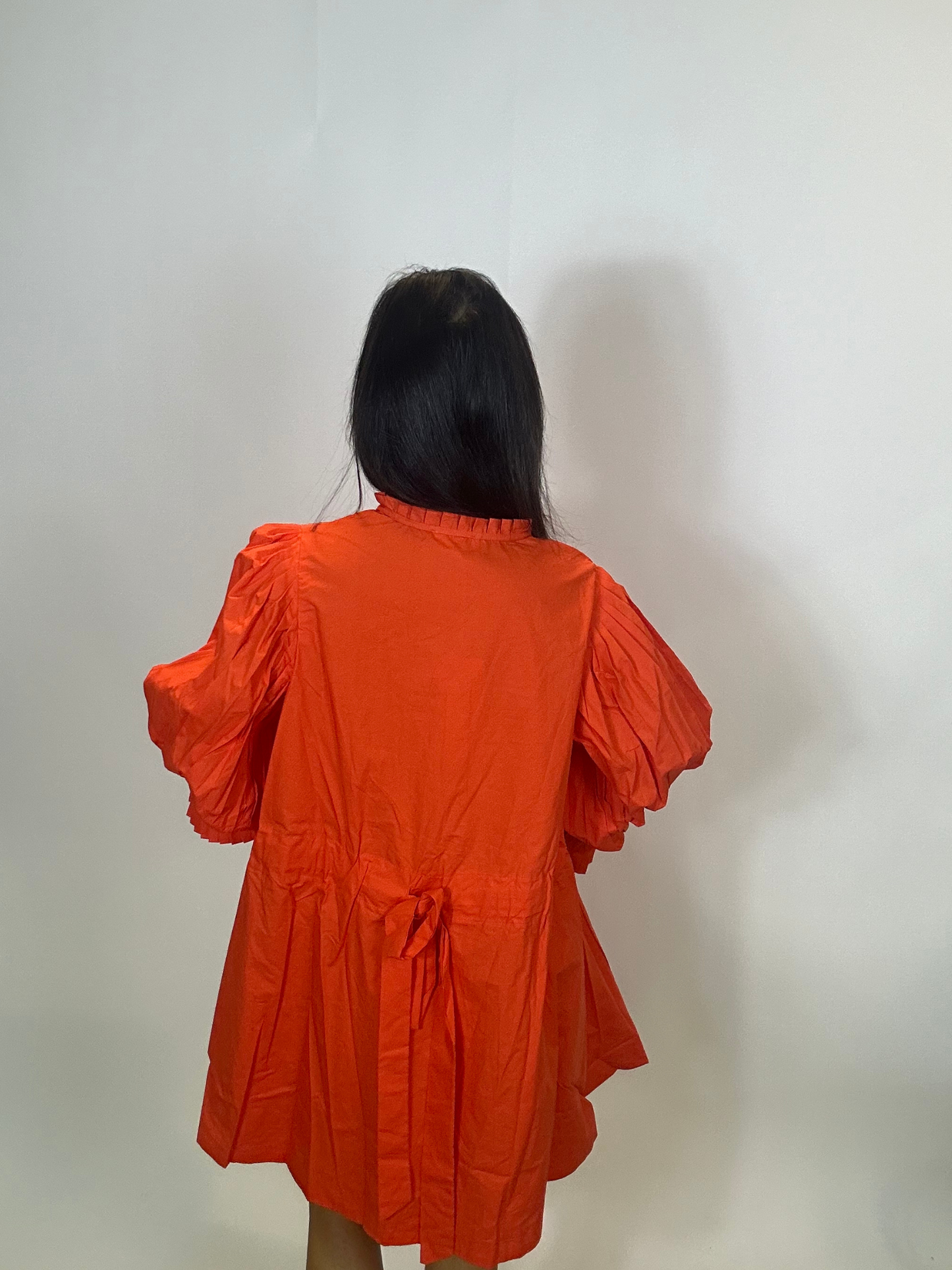 Park Mini Dress- Orange